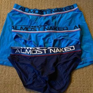 3-Pack Gently Worn Andrew Christian Men’s Underwear Small